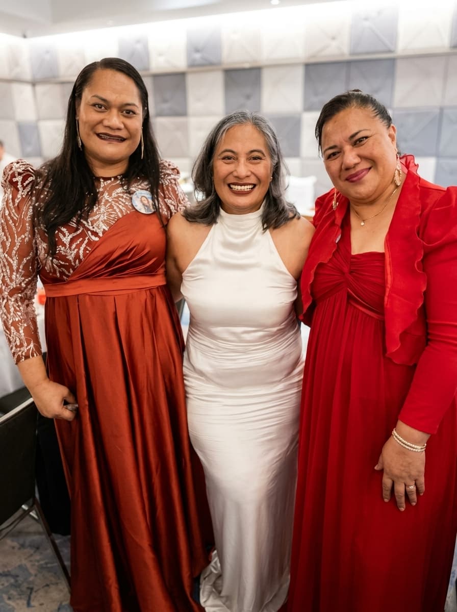 Sisterhood fellowship at the gala banquet