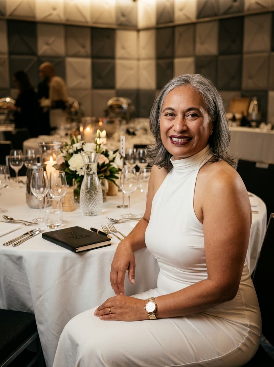 Tina Vaka - Founder of Women By Design at the Annual Banquet